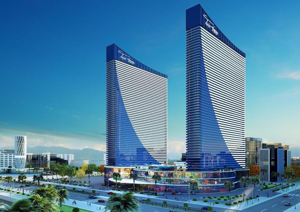 Апартаменты С Видом На Море Twin Towers Batumi, Orbi City Exteriör bild